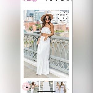 NWOT Pink Lily Skirt